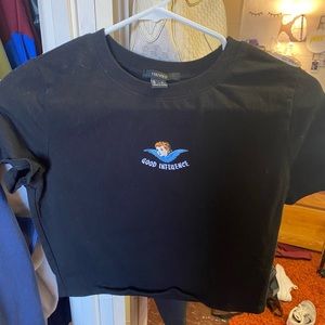 F21 “good influence” crop top